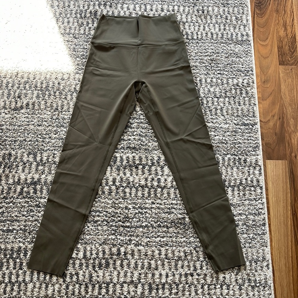Aerie Chill. Play. Move Army Green Leggings